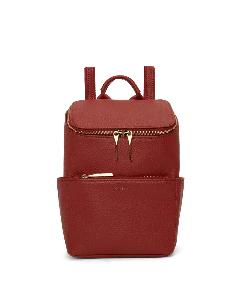 BRAVESM Petit sac à dos végétalien - Pureté