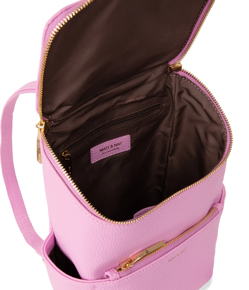 BRAVESM Petit sac à dos végétalien - Pureté