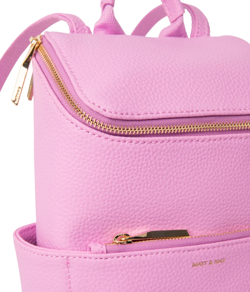 BRAVESM Petit sac à dos végétalien - Pureté