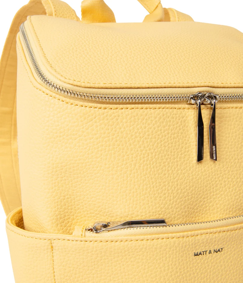 BRAVESM Petit sac à dos végétalien - Pureté