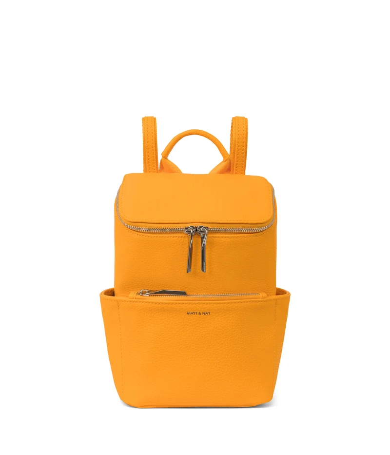 BRAVESM Petit sac à dos végétalien - Pureté