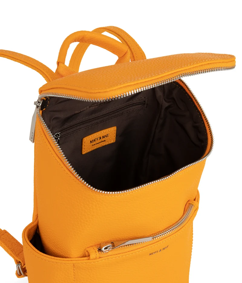 BRAVESM Petit sac à dos végétalien - Pureté