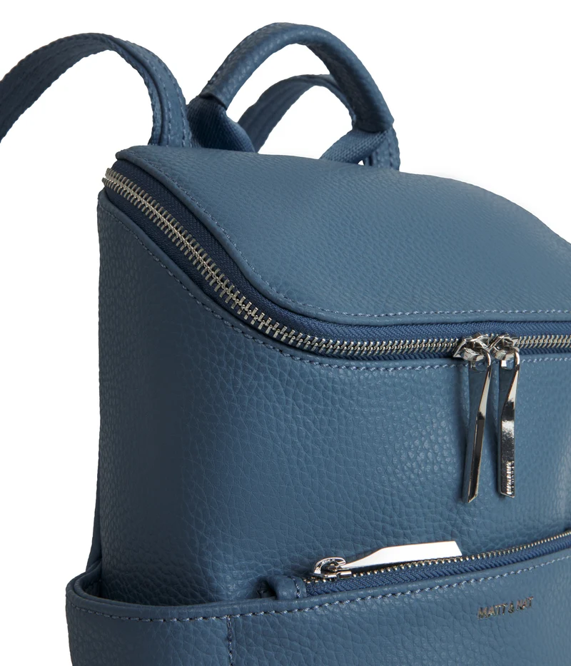 BRAVESM Petit sac à dos végétalien - Pureté