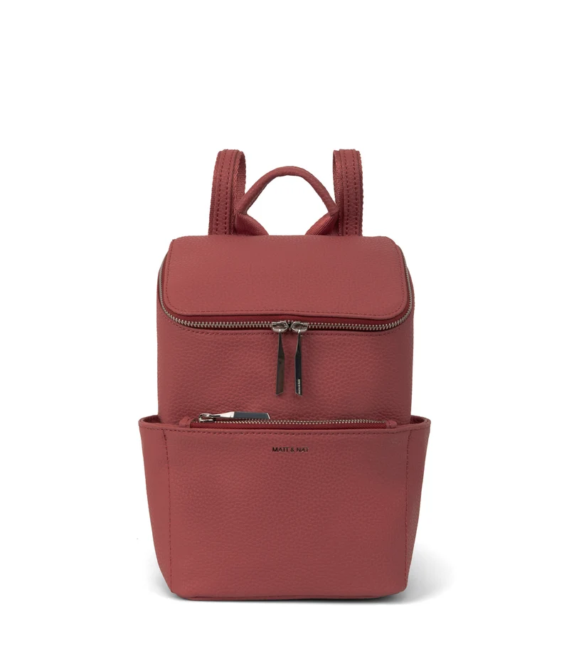 BRAVESM Petit sac à dos végétalien - Pureté