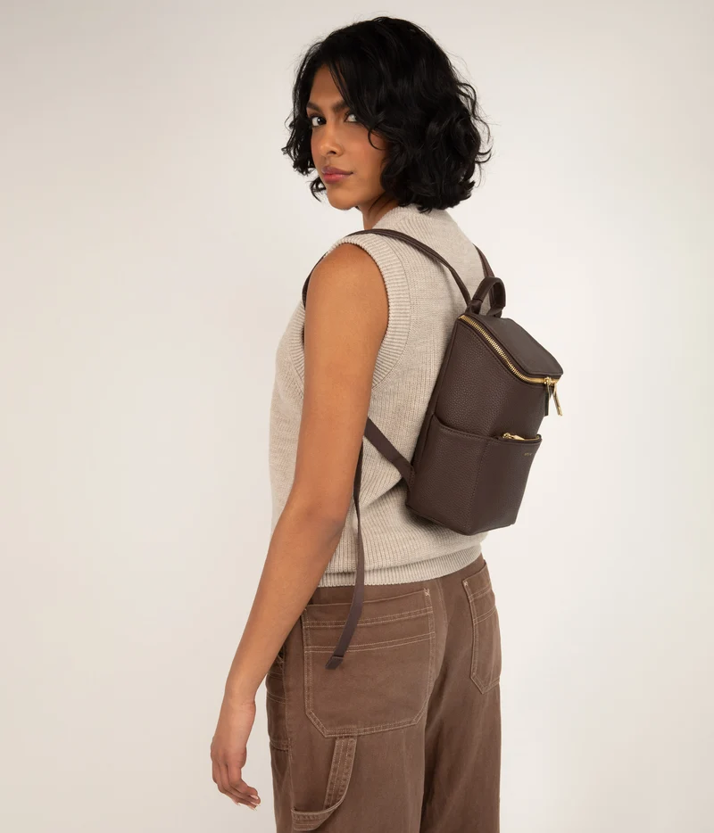 BRAVESM Petit sac à dos végétalien - Pureté