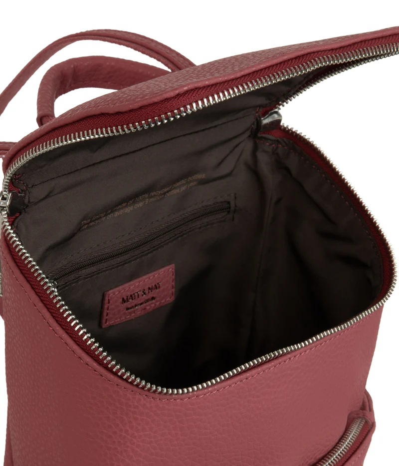 BRAVESM Petit sac à dos végétalien - Pureté