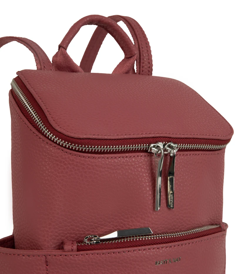 BRAVESM Petit sac à dos végétalien - Pureté