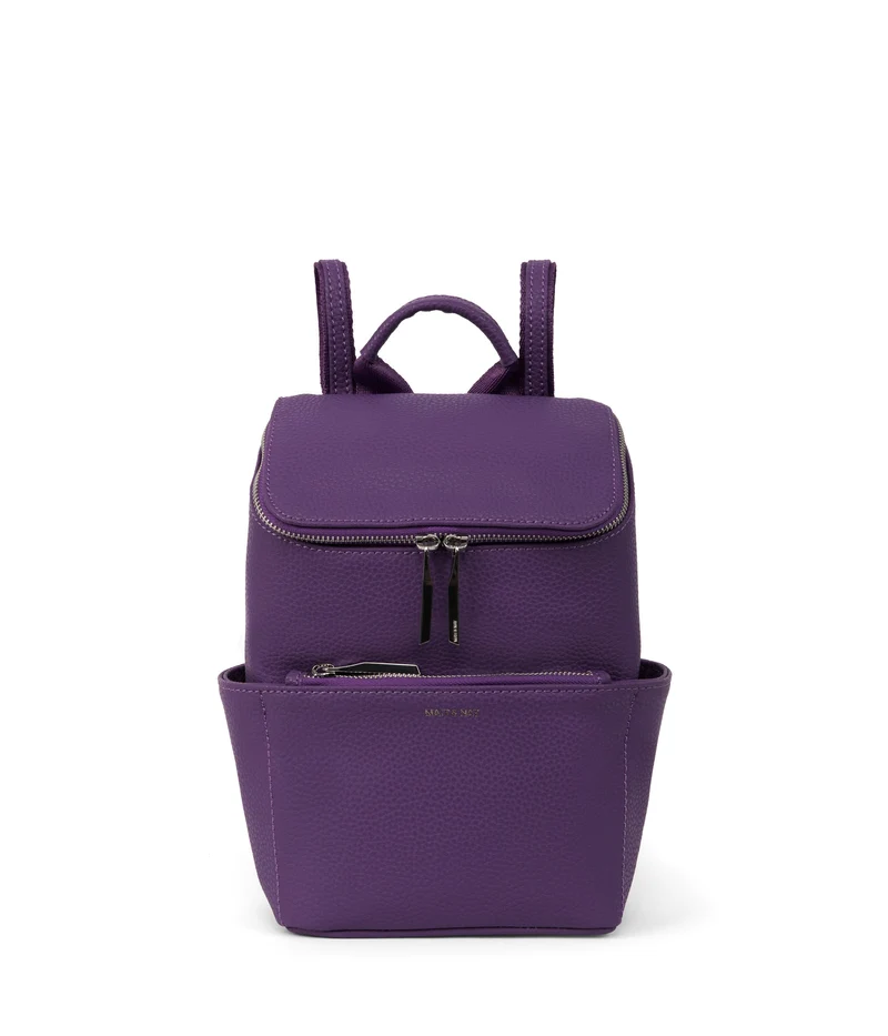 BRAVESM Petit sac à dos végétalien - Pureté
