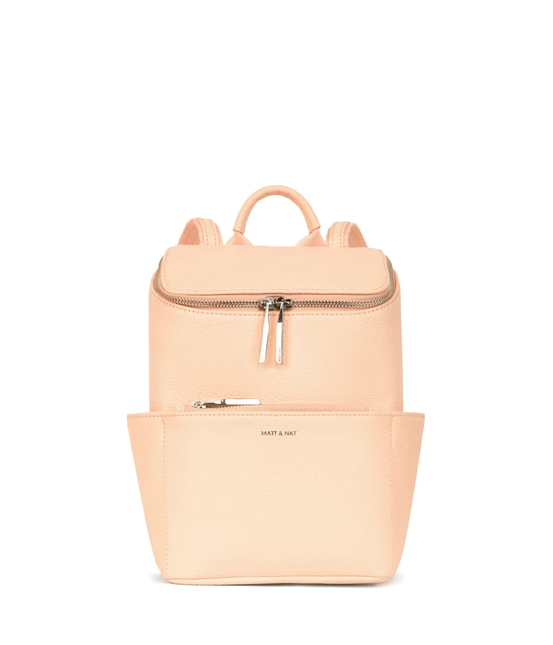 BRAVESM Petit sac à dos végétalien - Pureté