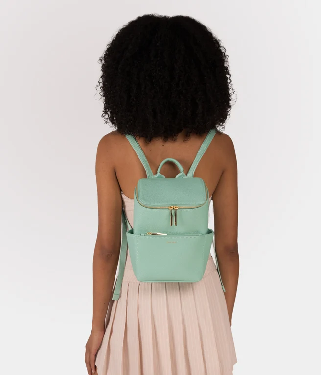 BRAVESM Petit sac à dos végétalien - Pureté