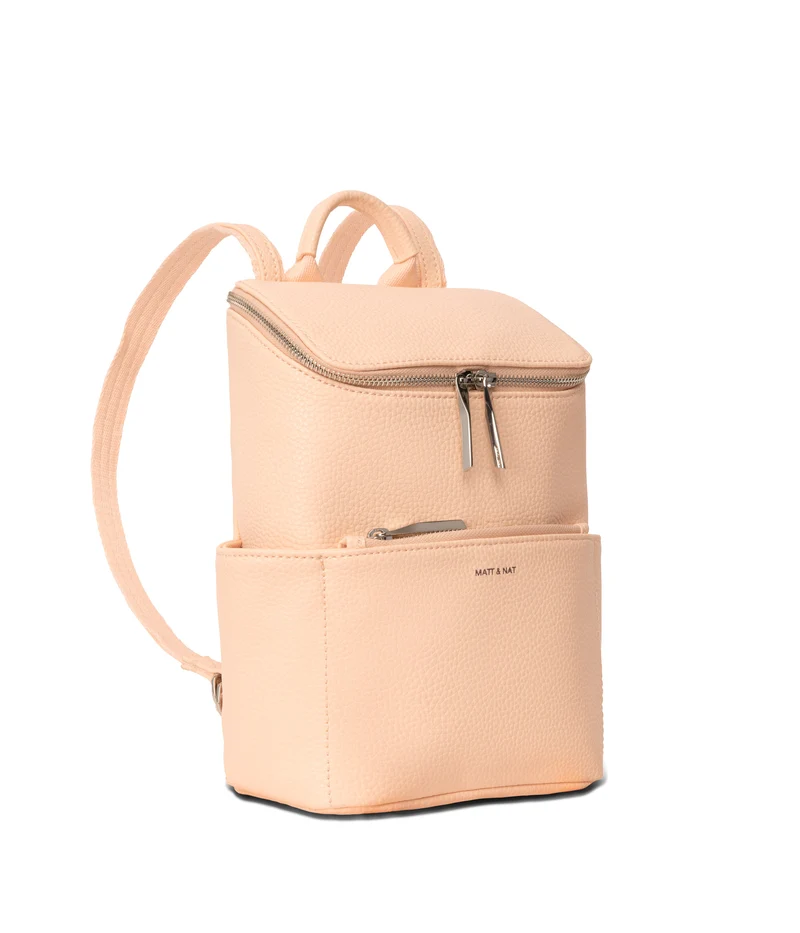 BRAVESM Petit sac à dos végétalien - Pureté