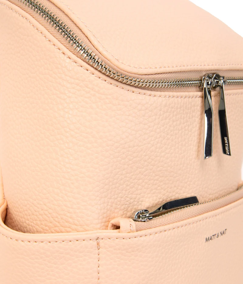 BRAVESM Petit sac à dos végétalien - Pureté