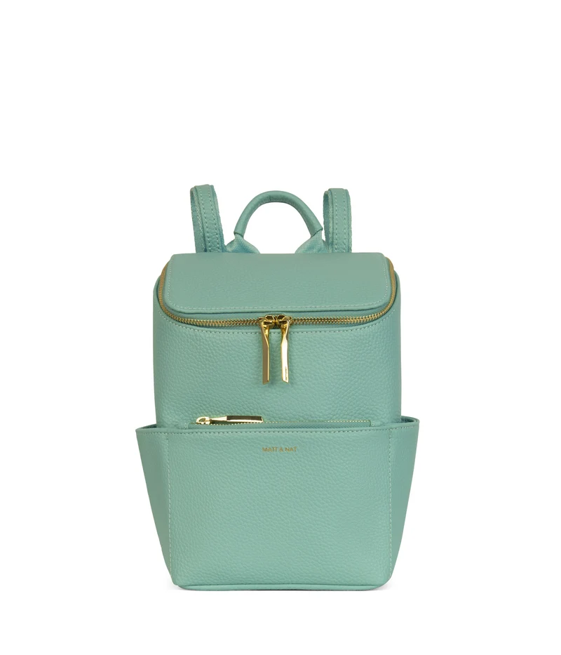 BRAVESM Petit sac à dos végétalien - Pureté