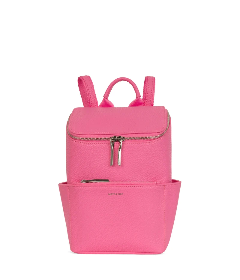 BRAVESM Petit sac à dos végétalien - Pureté
