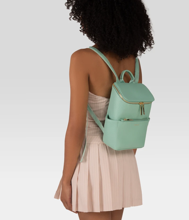 BRAVESM Petit sac à dos végétalien - Pureté