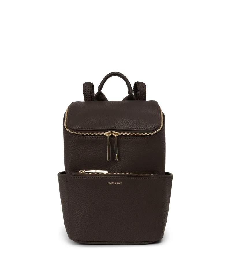BRAVESM Petit sac à dos végétalien - Pureté