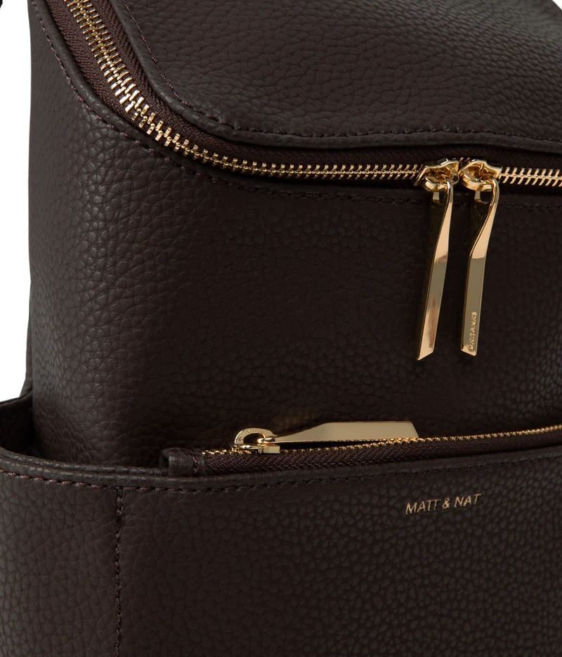 BRAVESM Petit sac à dos végétalien - Pureté