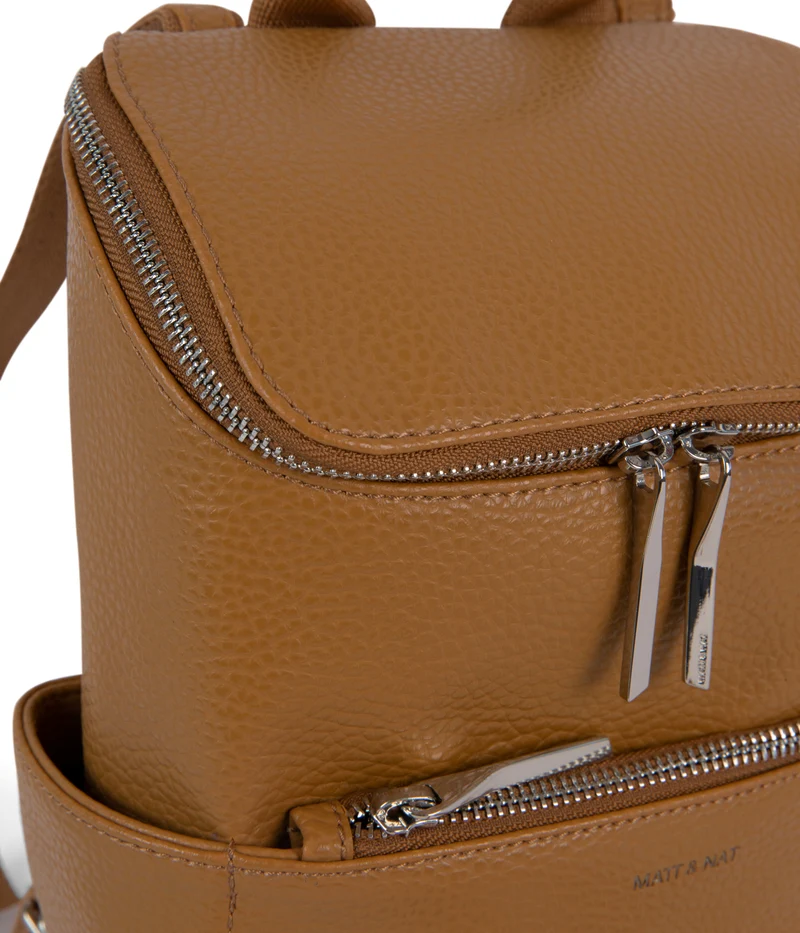 BRAVESM Petit sac à dos végétalien - Pureté