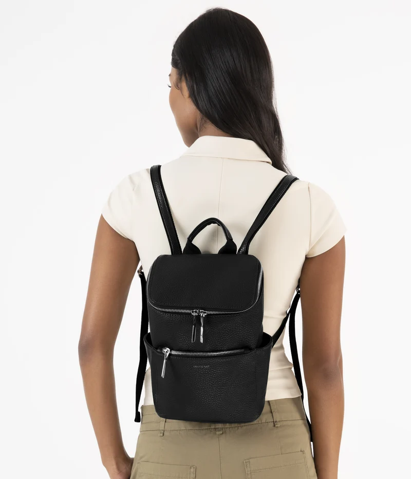 BRAVESM Petit sac à dos végétalien - Pureté