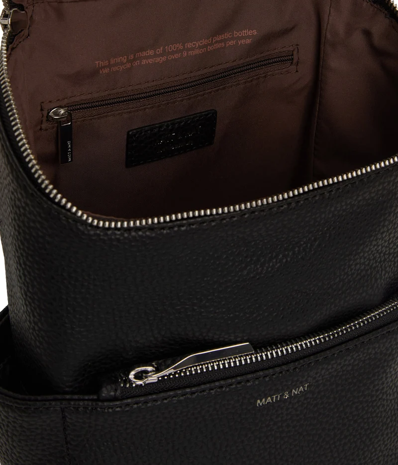 BRAVESM Petit sac à dos végétalien - Pureté