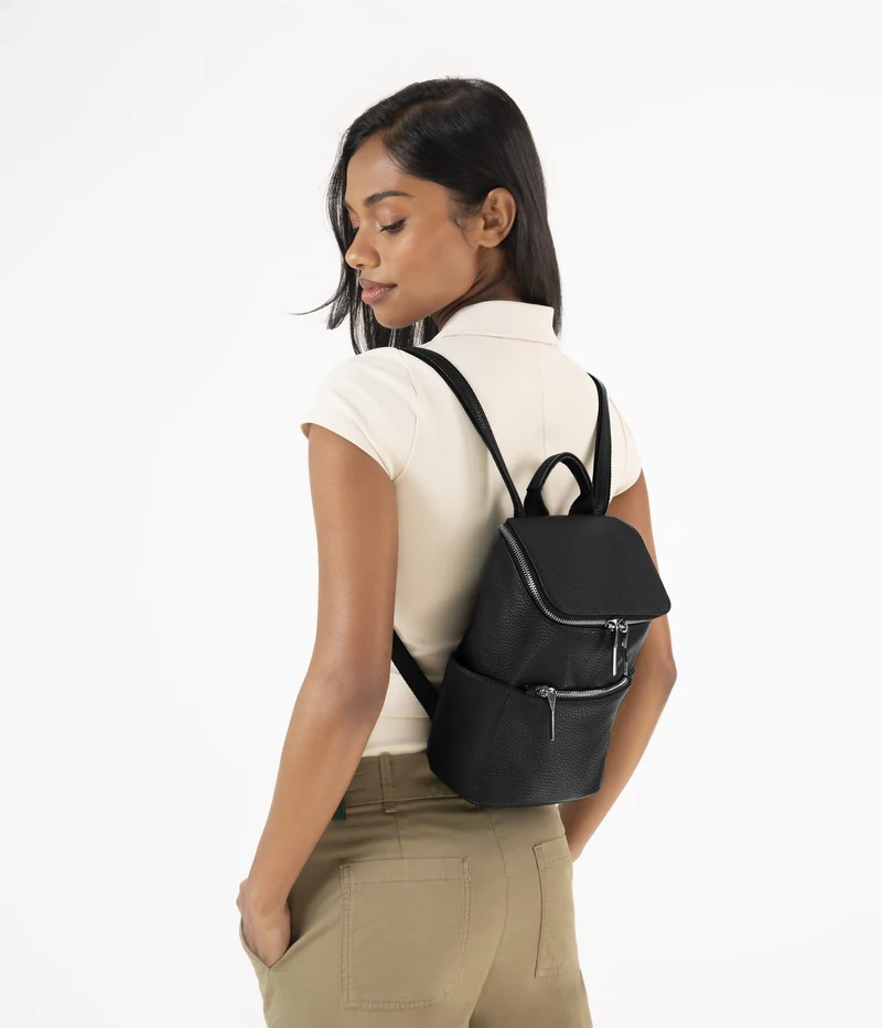 BRAVESM Petit sac à dos végétalien - Pureté
