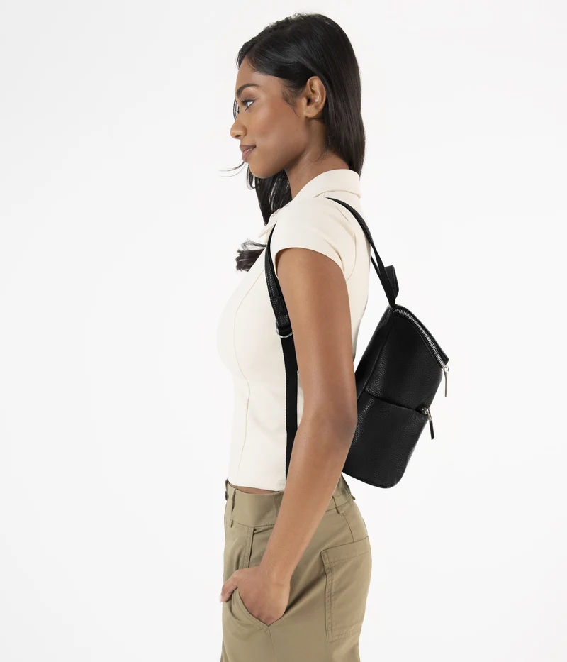 BRAVESM Petit sac à dos végétalien - Pureté