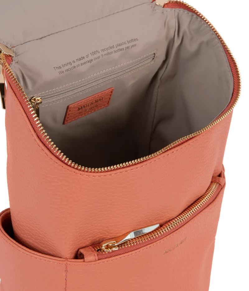 BRAVESM Petit sac à dos végétalien - Pureté