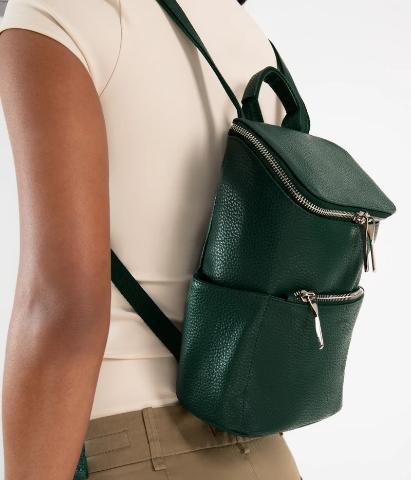 BRAVESM Petit sac à dos végétalien - Pureté