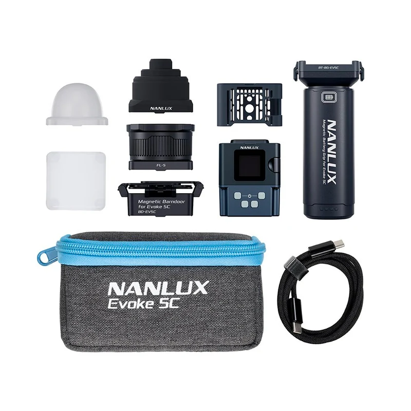 Lumière EVOKE 5C avec accessoires