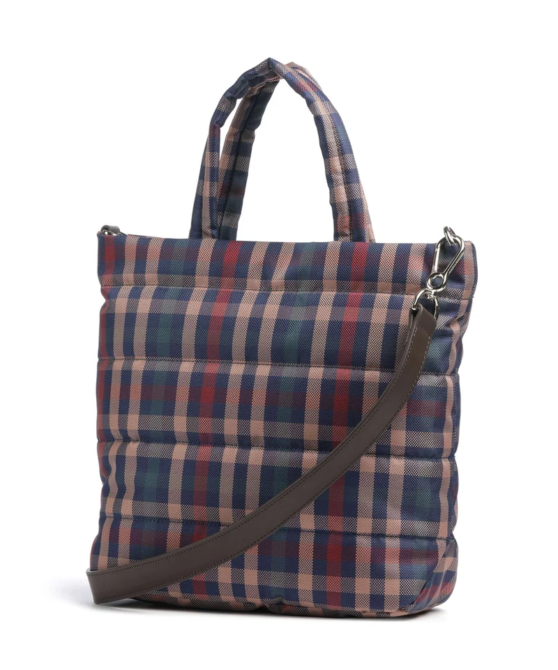 Mandarina Duck Tartan Sac à main tartan brown