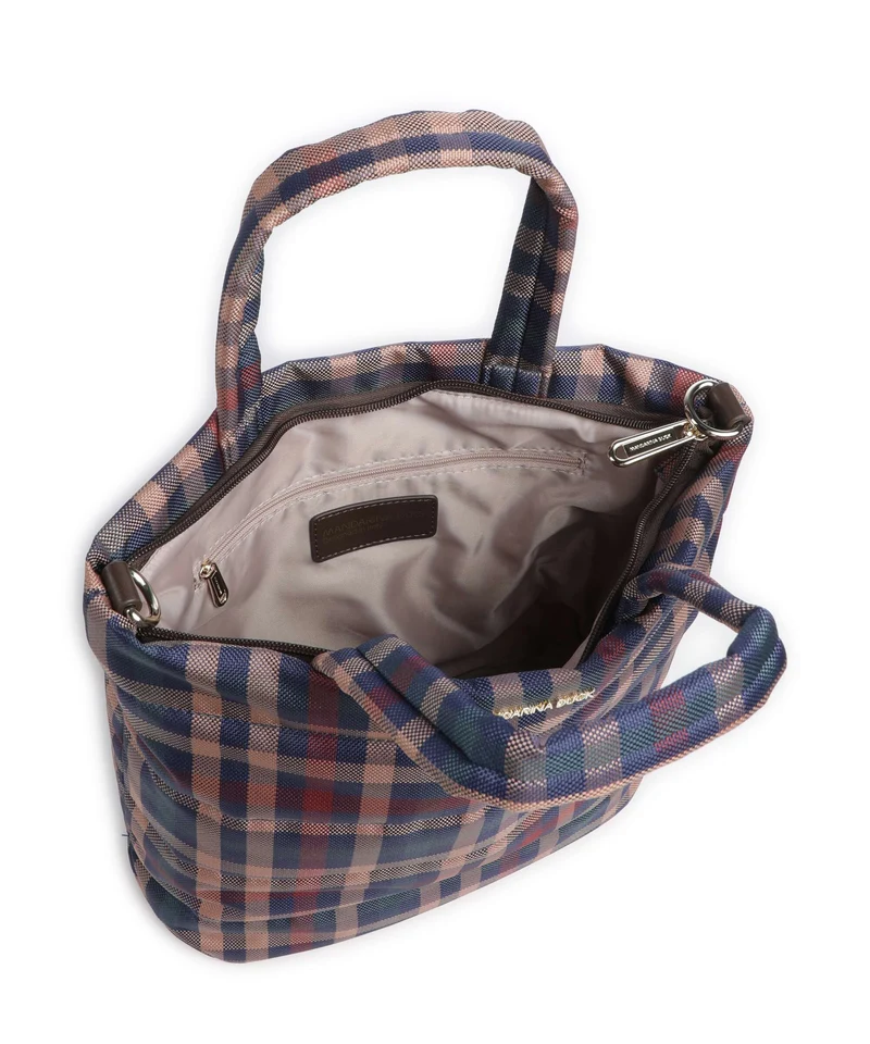 Mandarina Duck Tartan Sac à main tartan brown