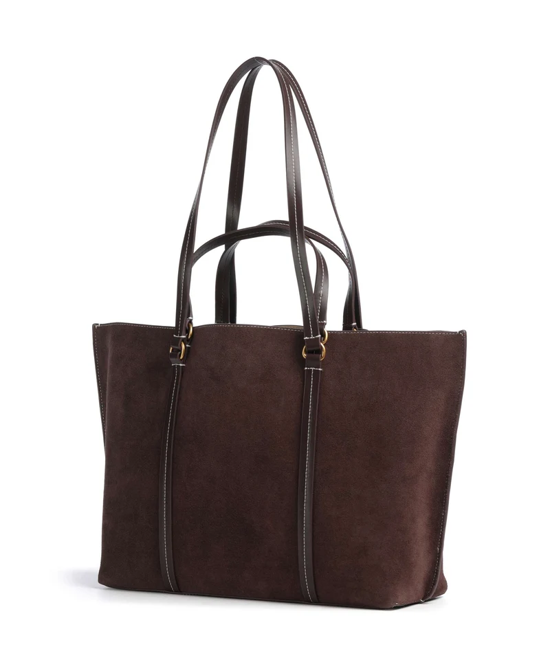 Pinko Carrie Big Cabas borgogna/antique gold