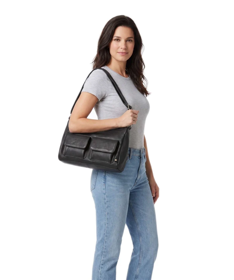 Depeche Golden Chic Sac bandoulière black