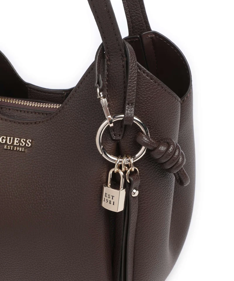 Guess Melody Sac porté épaule brown