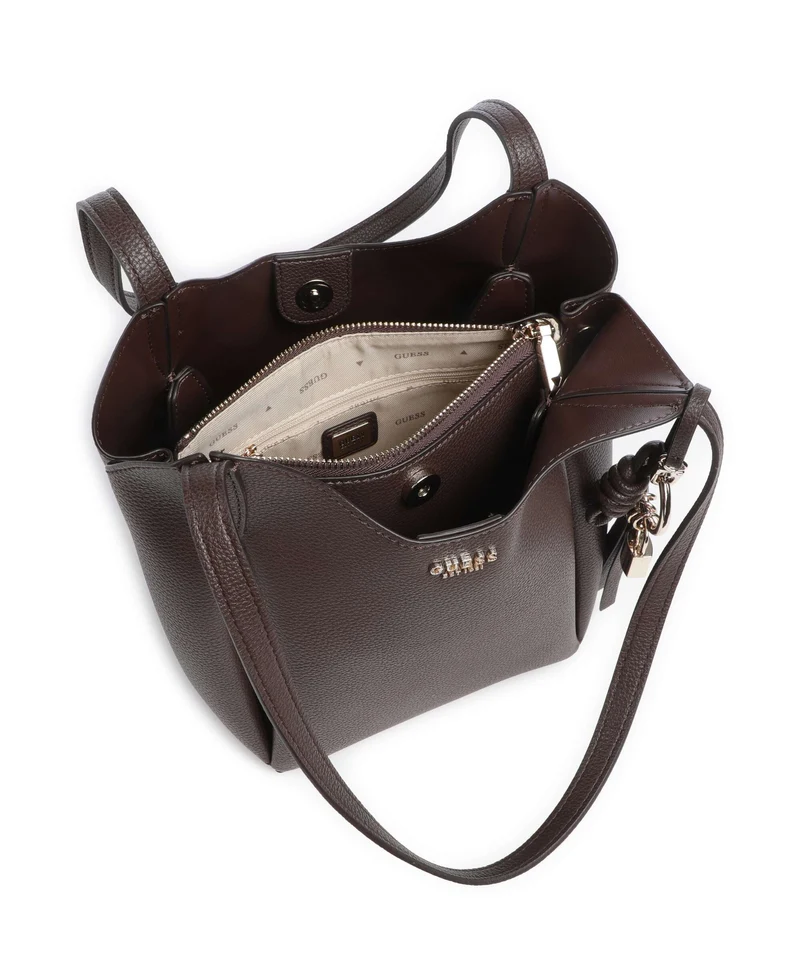 Guess Melody Sac porté épaule brown