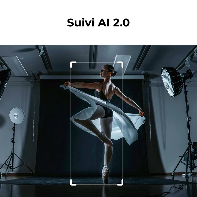 Webcam Tiny 3 Lite PTZ 4K avec Audio Spatialisé et Alimentée par l’IA