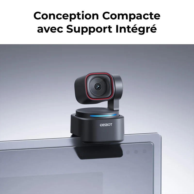 Webcam Tiny 3 Lite PTZ 4K avec Audio Spatialisé et Alimentée par l’IA