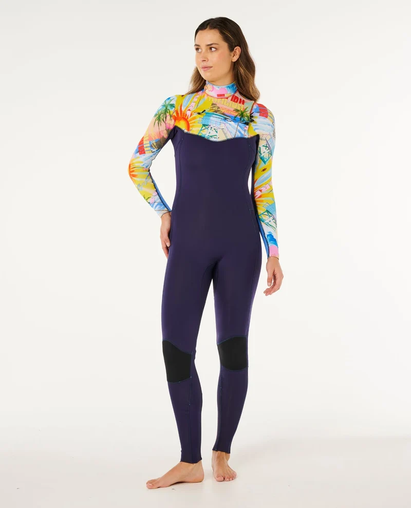 Dawn Patrol Pro 3/2 Chest Zip Steamer Wetsuit