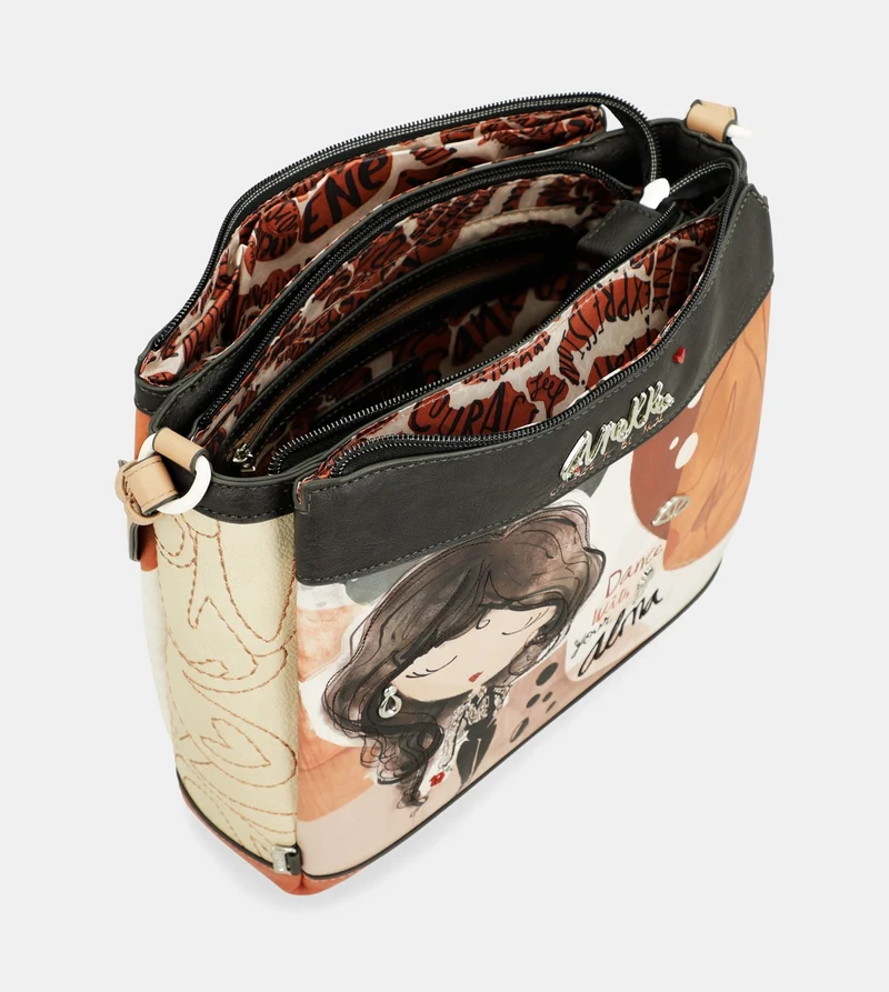 Sac bandoulière Alma 3 compartiments