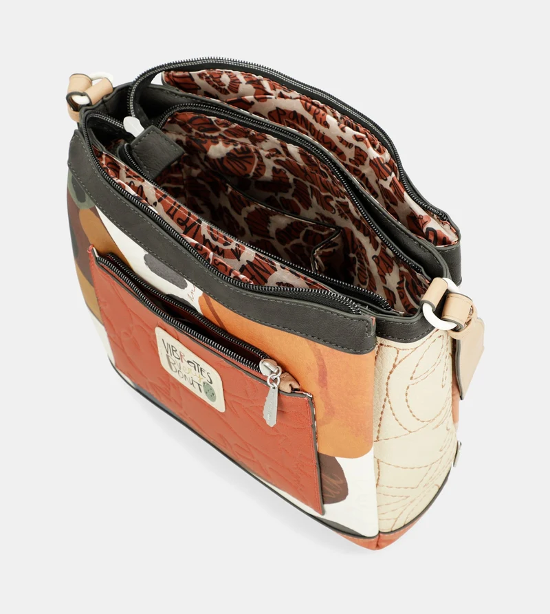 Sac bandoulière Alma 3 compartiments