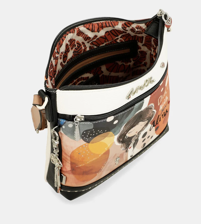 Sac bandoulière Alma avec poche avant