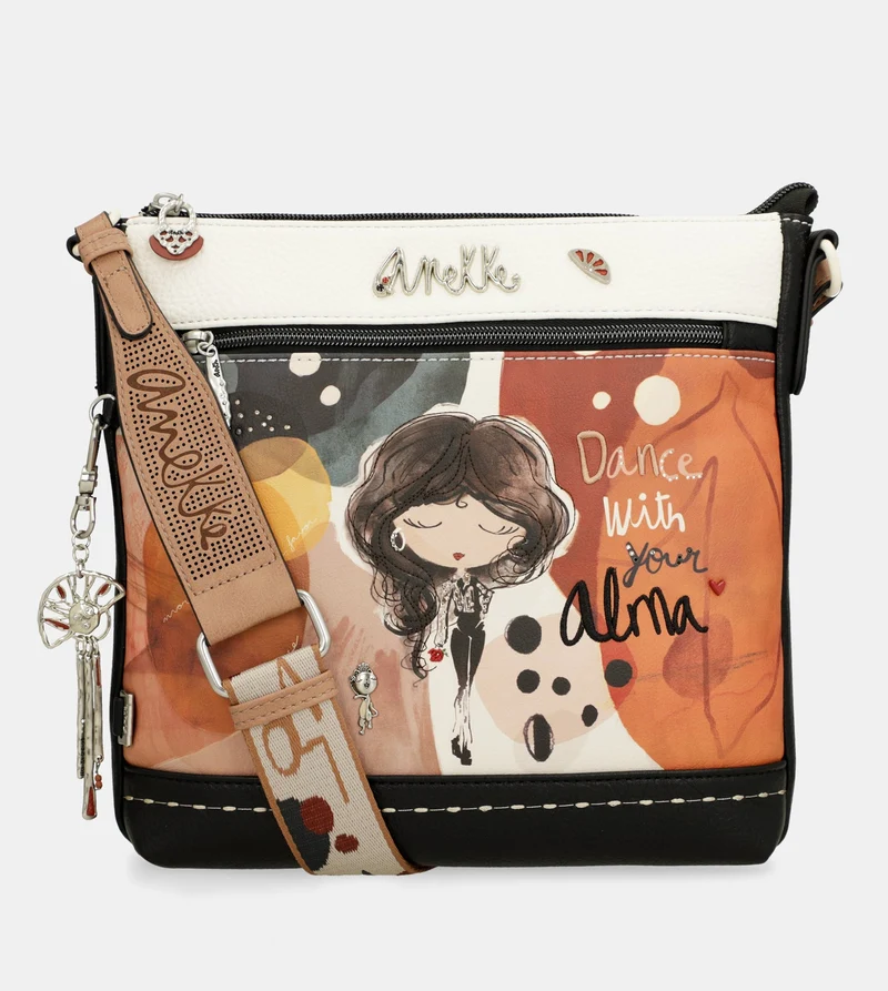 Sac bandoulière Alma avec poche avant