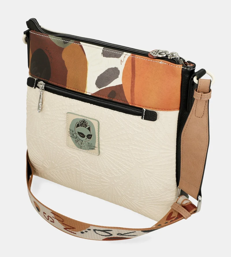 Sac bandoulière Alma avec poche avant