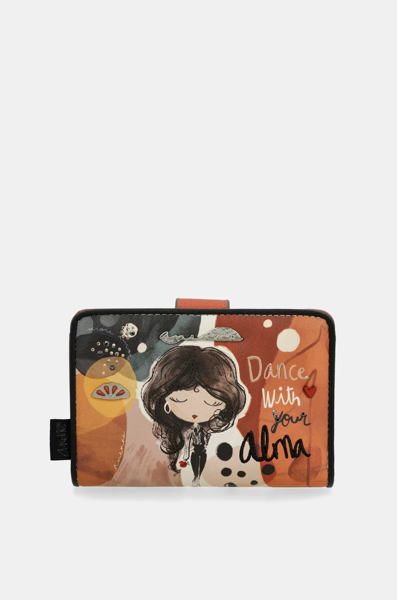 Portefeuille Alma moyen RFID