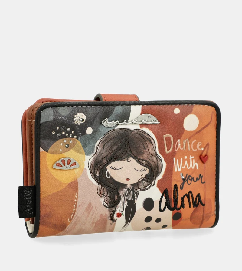 Portefeuille Alma moyen RFID