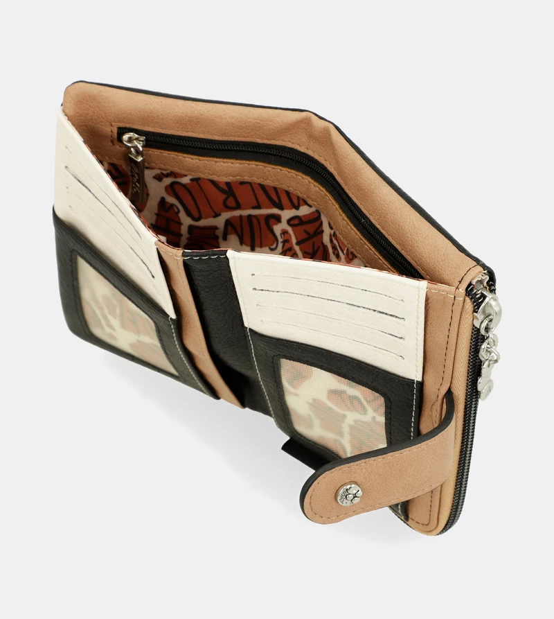 Portefeuille Alma RFID moyen souple