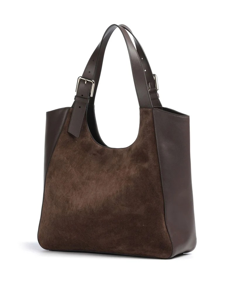 Furla Dora L Cabas toni cioccolato