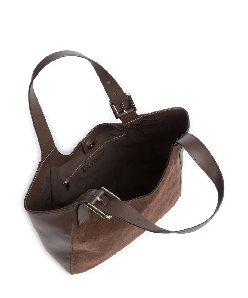 Furla Dora L Cabas toni cioccolato