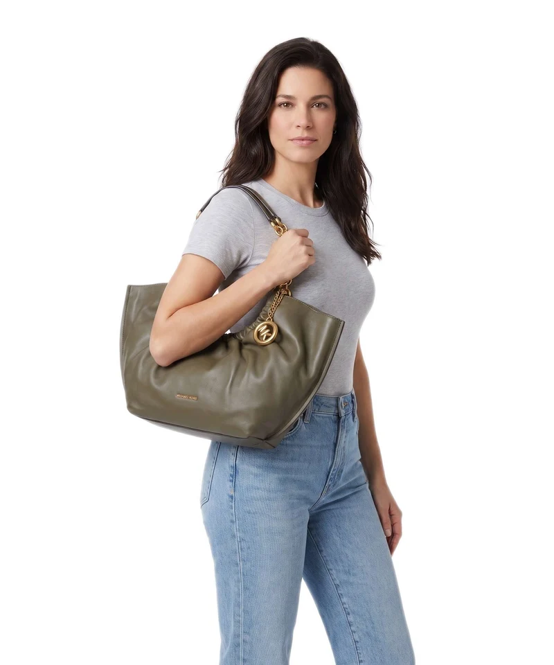 Michael Kors Indie Small Cabas loden