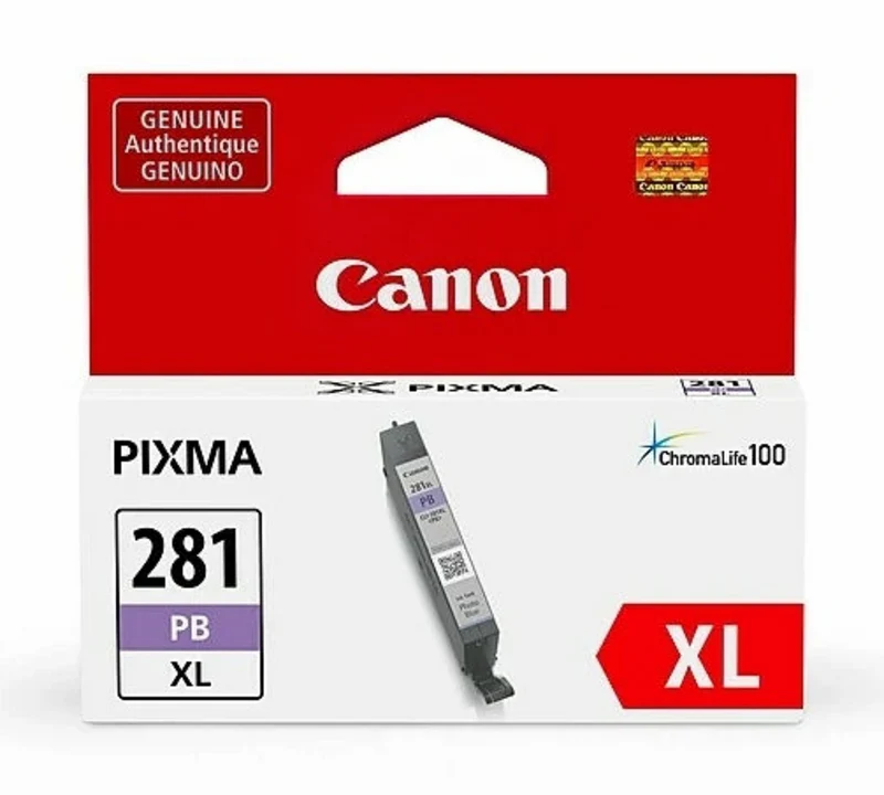 Cartouche d'encre CLI-281 PB XXL Photo Bleu